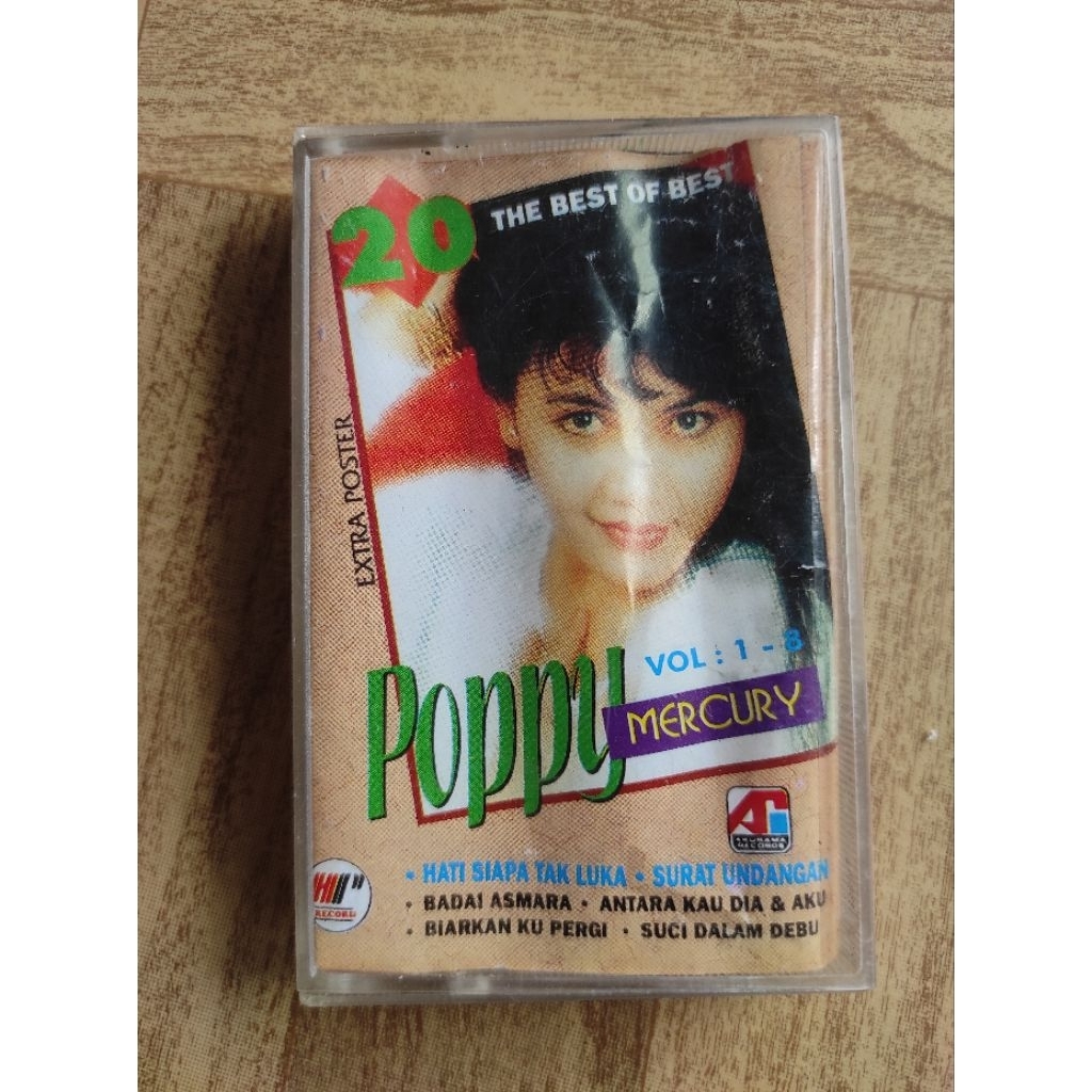 kaset pita 20 the best of best POPPY MERCURY