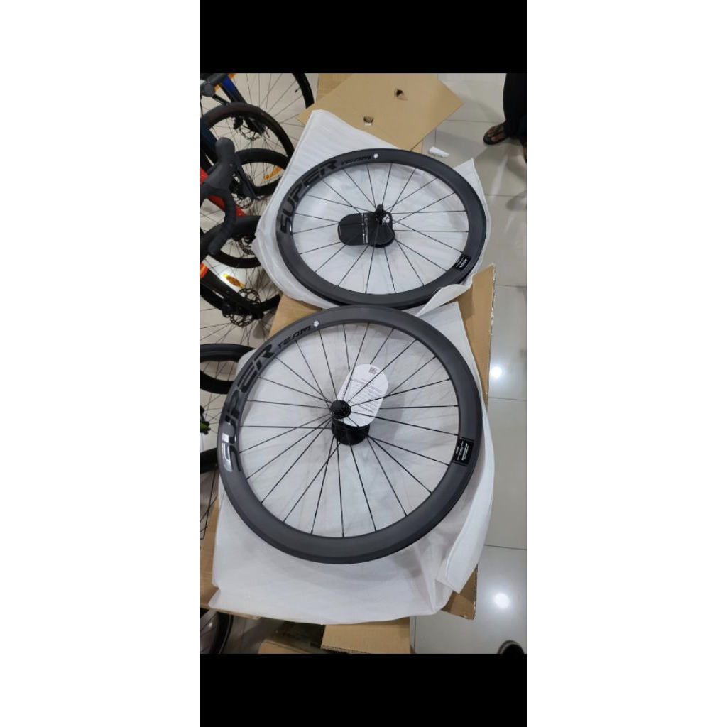 WHEELSET SUPER TEAM 700C ROAD, GRAVEL - Disc Brake