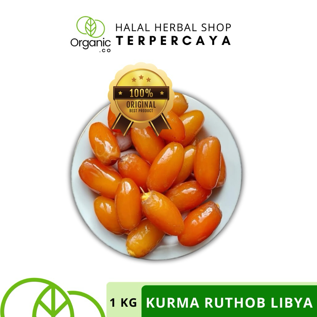 FRESH Kurma Ruthob Libya 1 KG | Kurma Ruthob