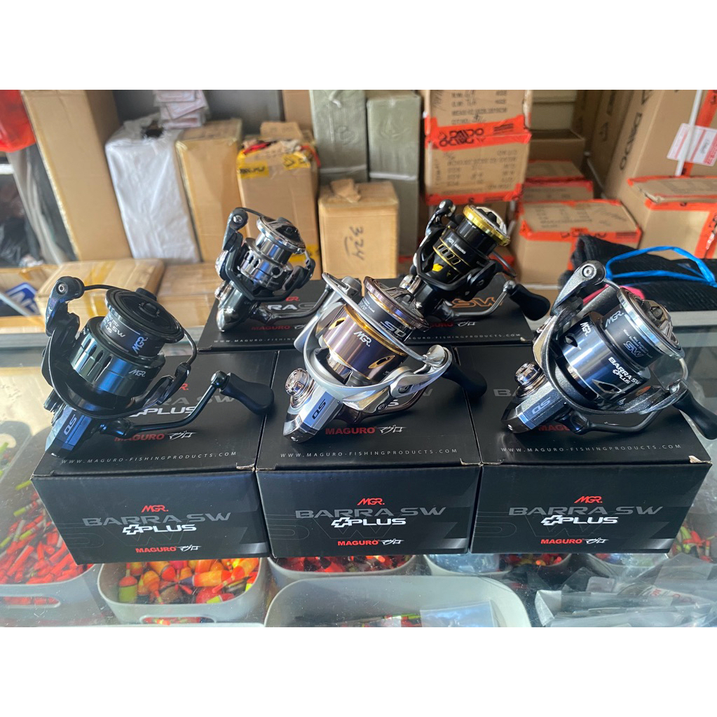REEL MAGURO BARRA SW dan BARRA SW PLUS