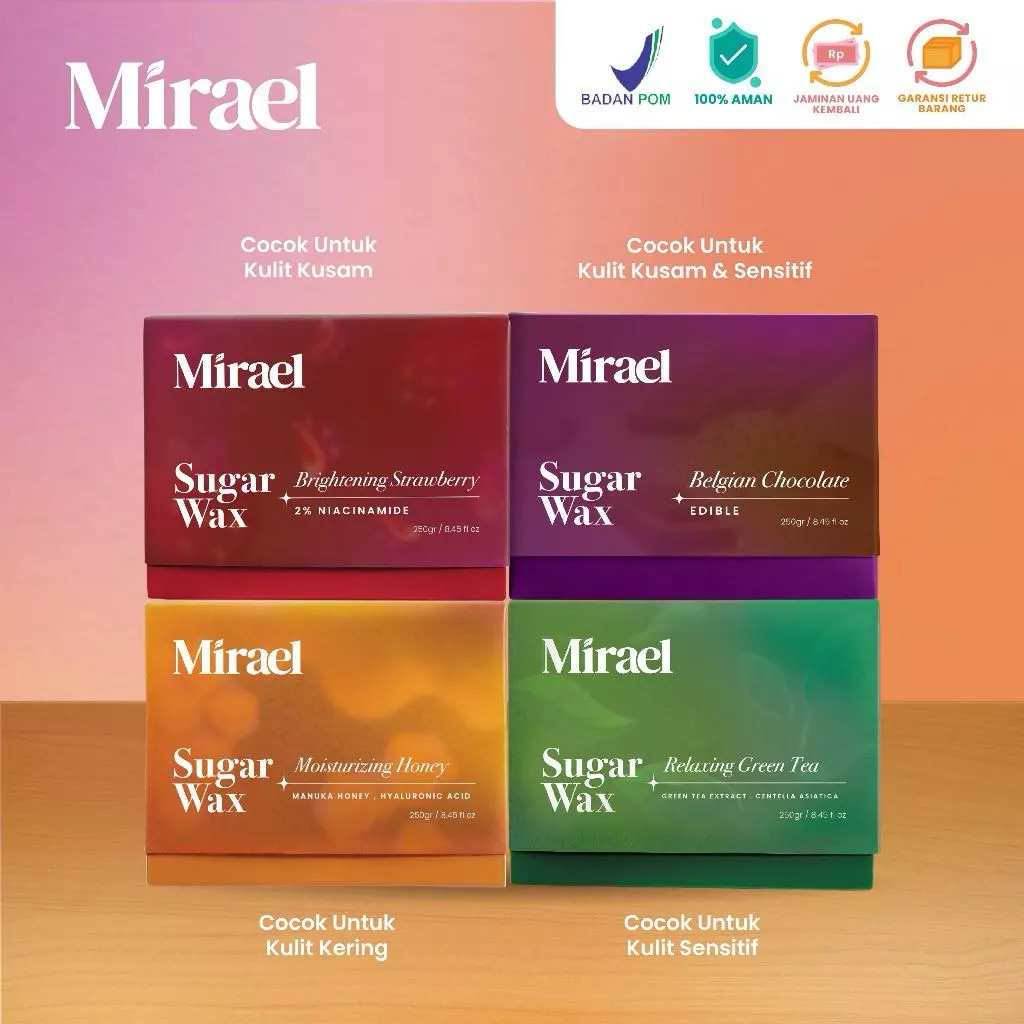 MIRAEL SUGAR WAX KIT