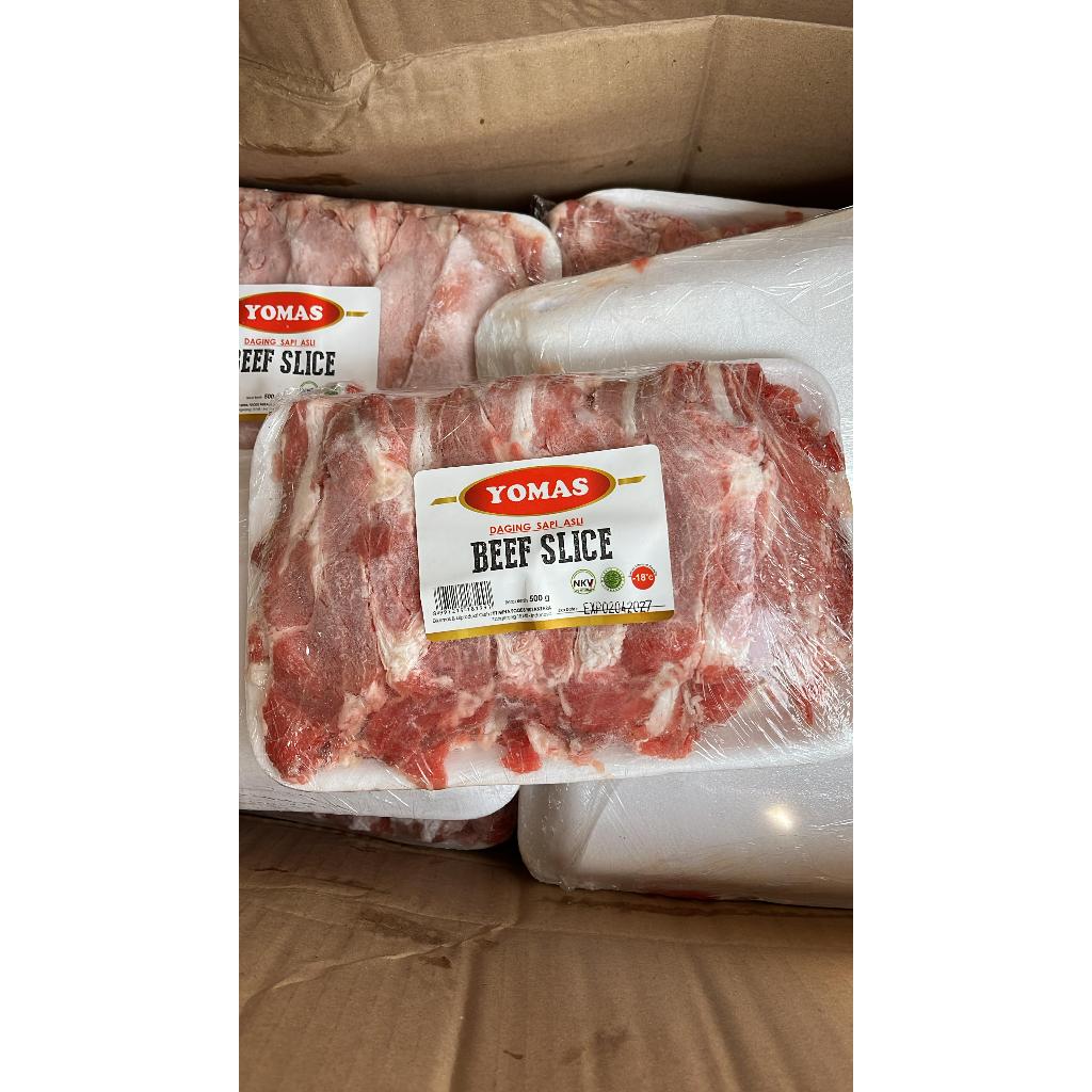 BEEF SLICE PREMIUM YOMAS 500GR
