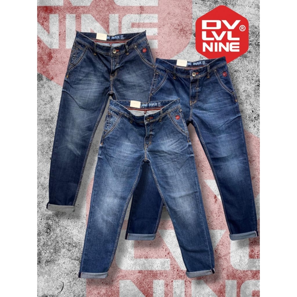 Celana Jeans Pria DV LEVEL NINE ORIGINAL