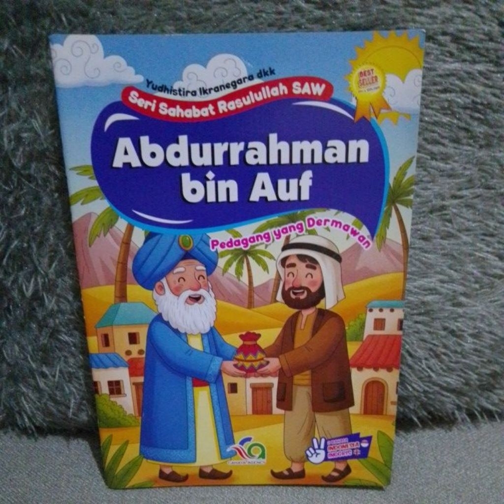 buku seri sahabat nabi/Abdurrahman bin auf best seller/a5