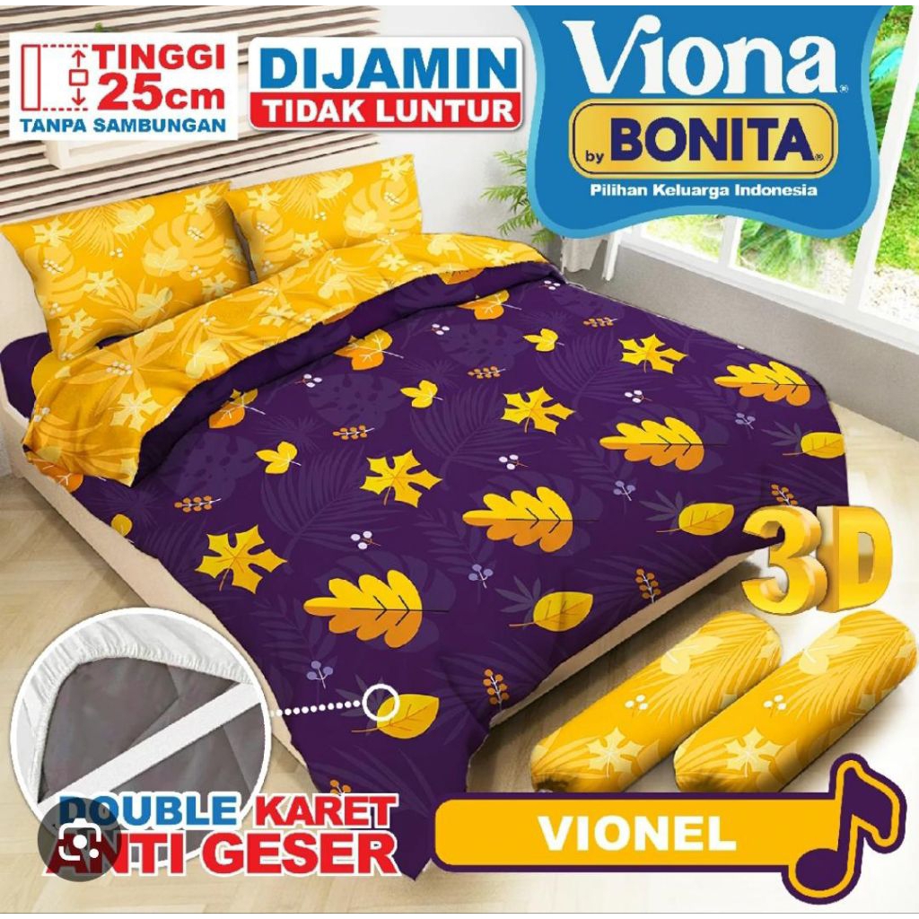 Momsdc Sprei set Bedcover by Viona Bonita