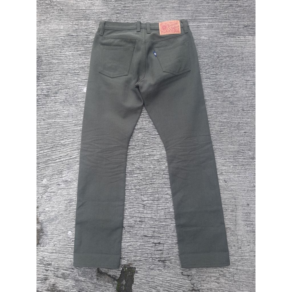 The Denim Station Astara 12oz Army Selvedge Size 30