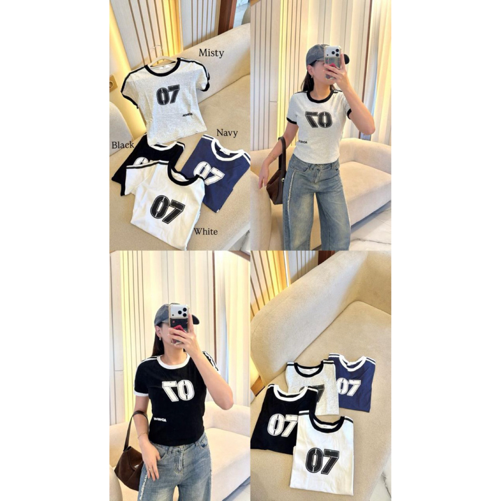 KAOS BASIC WANITA - KOAS POLOS WANITA -BASIC TOP - BASIC TOP 07