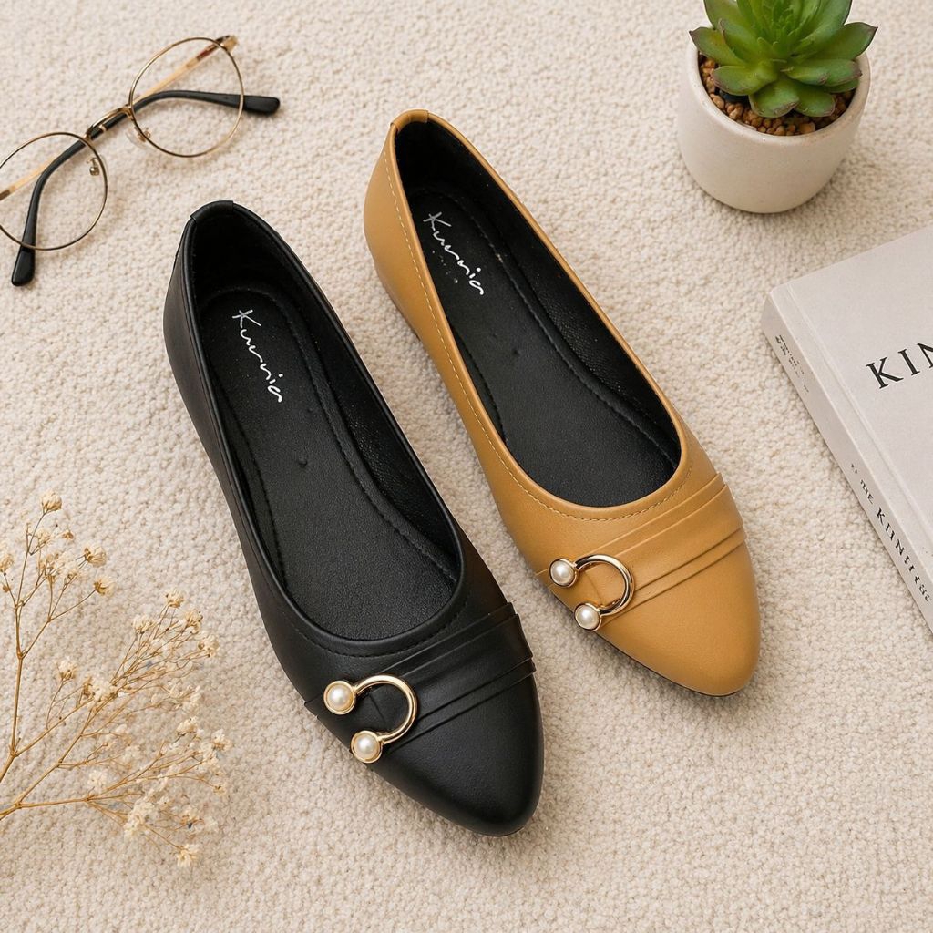 flatshoes wanita big size 41 42 43 44 45 V075