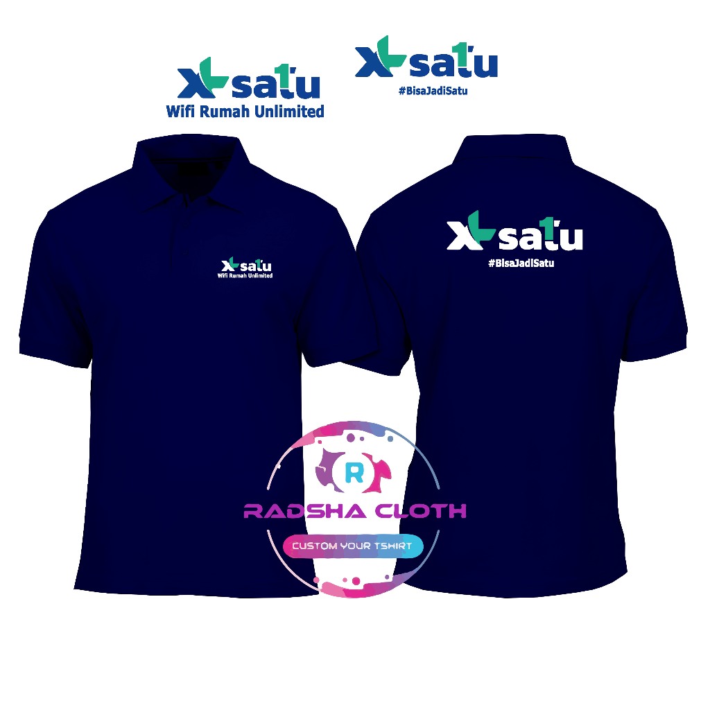 KAOS POLO SHIRT XL satu - KAOS POLO KERAH XL SATU READY BEBAS REQUES SABLON SUKA"