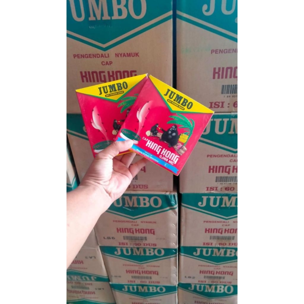 OBAT NYAMUK KINGKONG JUMBO 1DUS ISI 60PCS