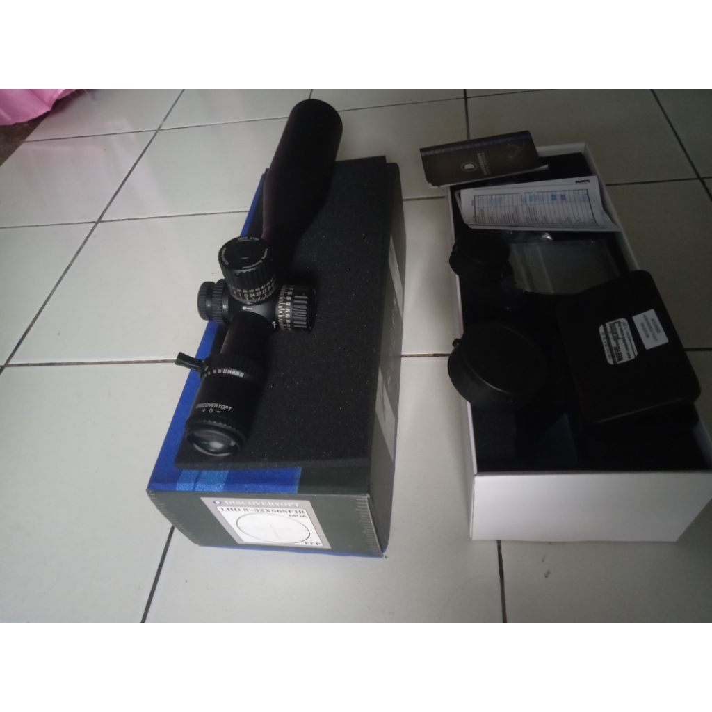 Telescope Discovery LHD 8-32×56 Sfir ffp Zero stop