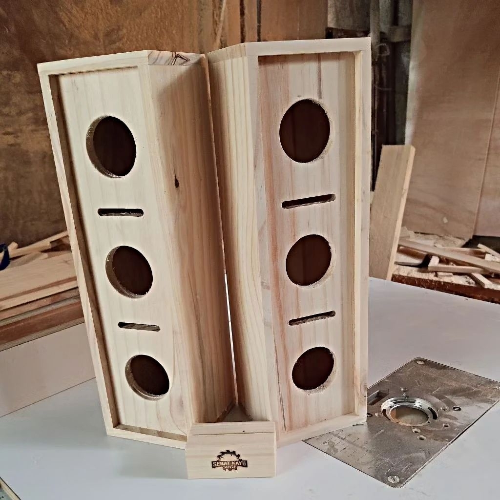 Box Speaker Tower 2inch 3inch/Miniatur Box Speaker jati belanda
