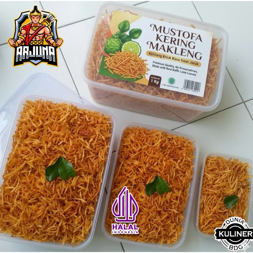 kentang mustopa 1 kg pedas,manis/original/balado daun jeruk/ renyah,gurih manis bikin nagih resep da
