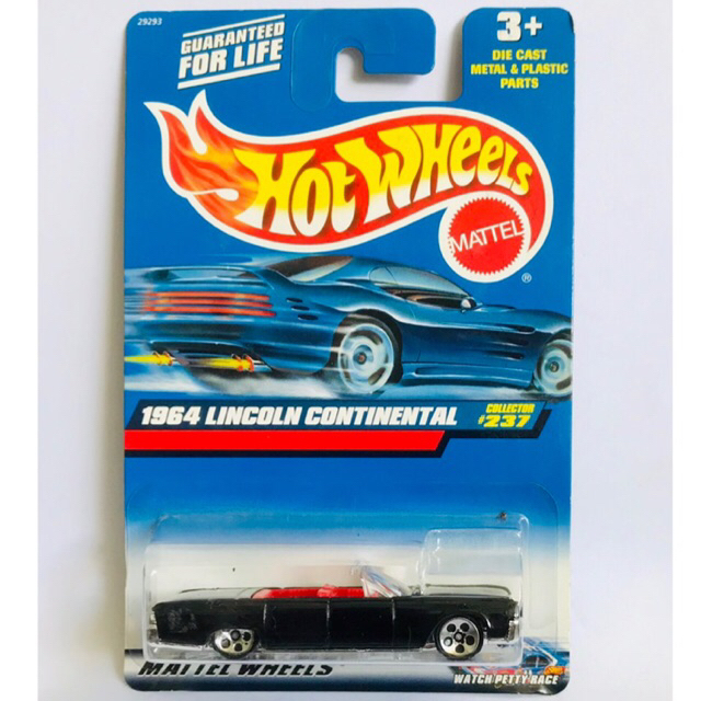 HOT WHEELS - 1964 LINCOLN CONTINENTAL  Blck