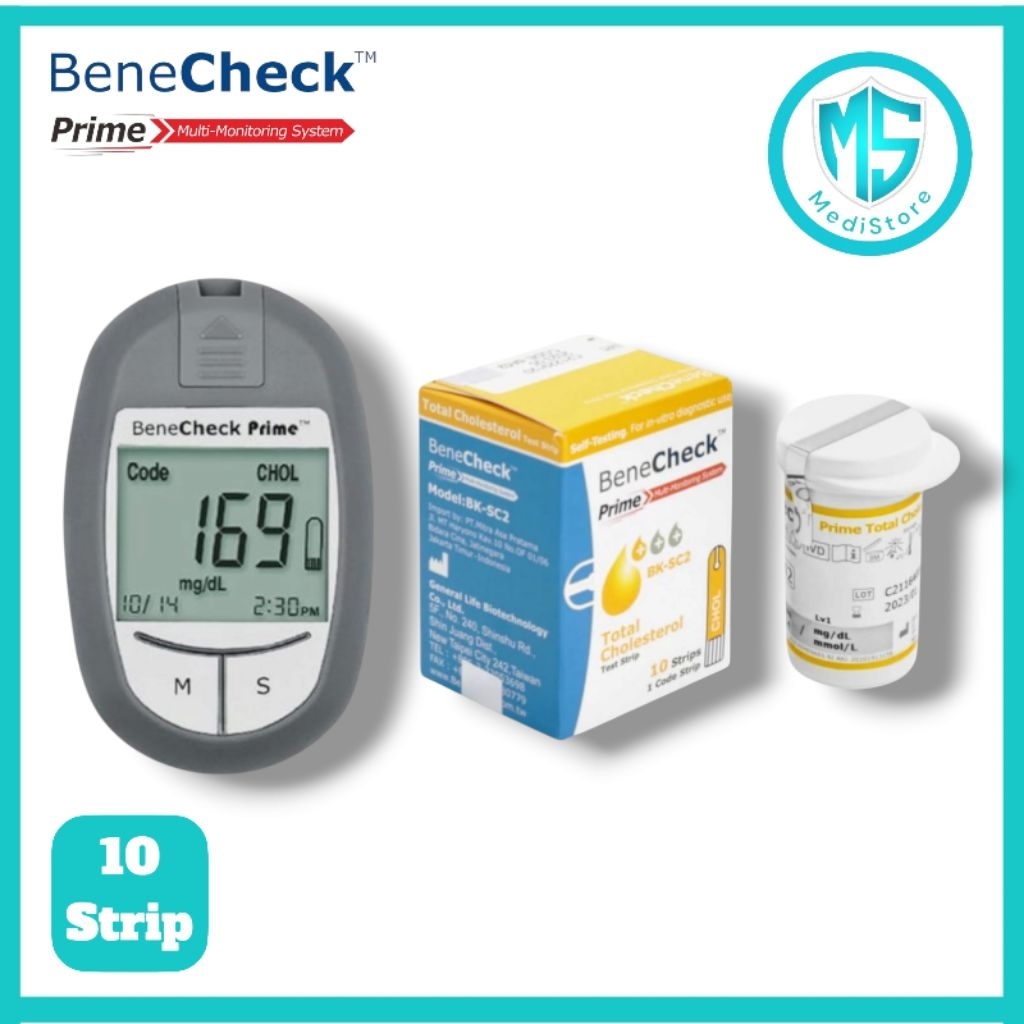 Strip Benecheck Prime Kolesterol  Isi Ulang Benecheck Prime Kolesterol. Benechek Kolesterol