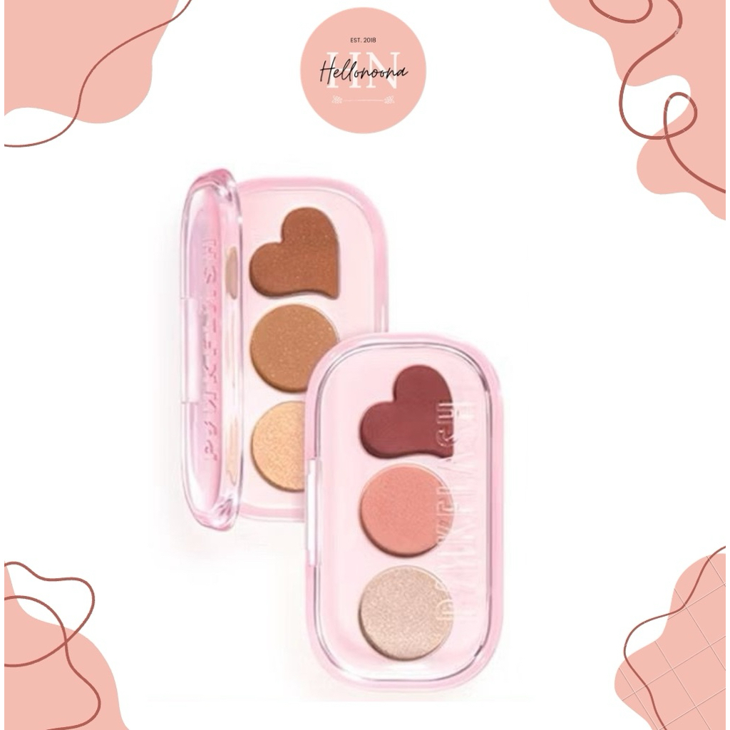 PINKFLASH - 3 Colors Eyeshadow Palette PFE47