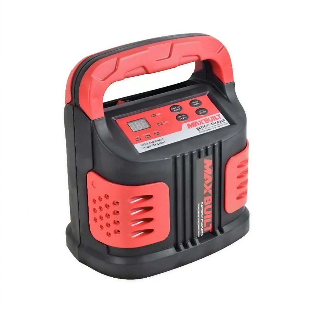 Max Built Charger aki Cas aki Second Digital Smart charger