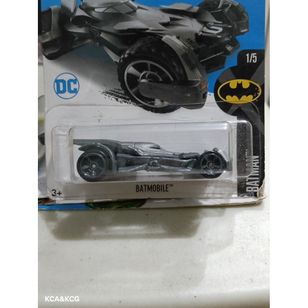 Hot Wheels Batmobile Grey DC Batman Vs Superman