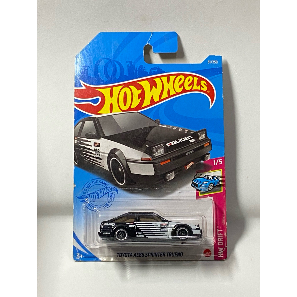 Hotwheels AE86 Falken (Kerut di hook)