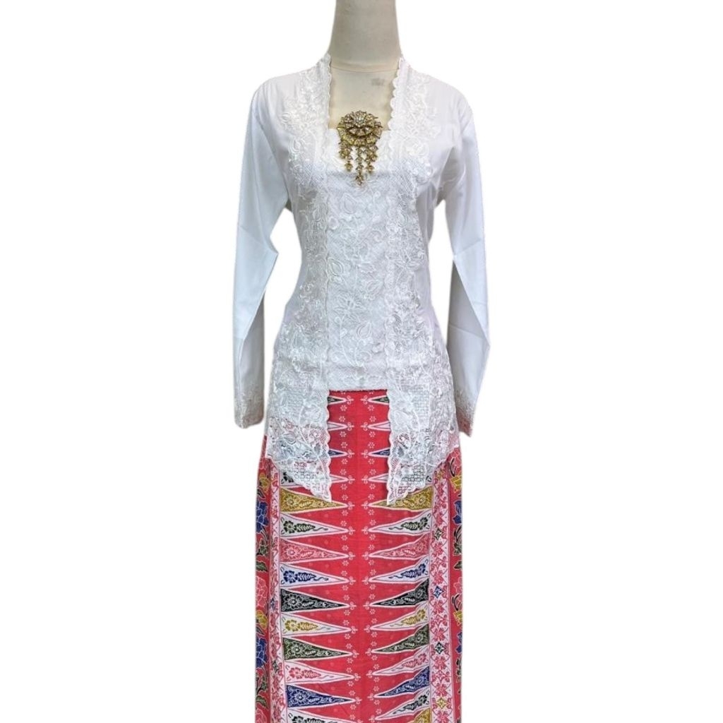 Set Kebaya Katun Kutu Baru // Kebaya Kartini Encim Moderen // Kebaya Sunda // Kebaya Kutu Baru Lenga