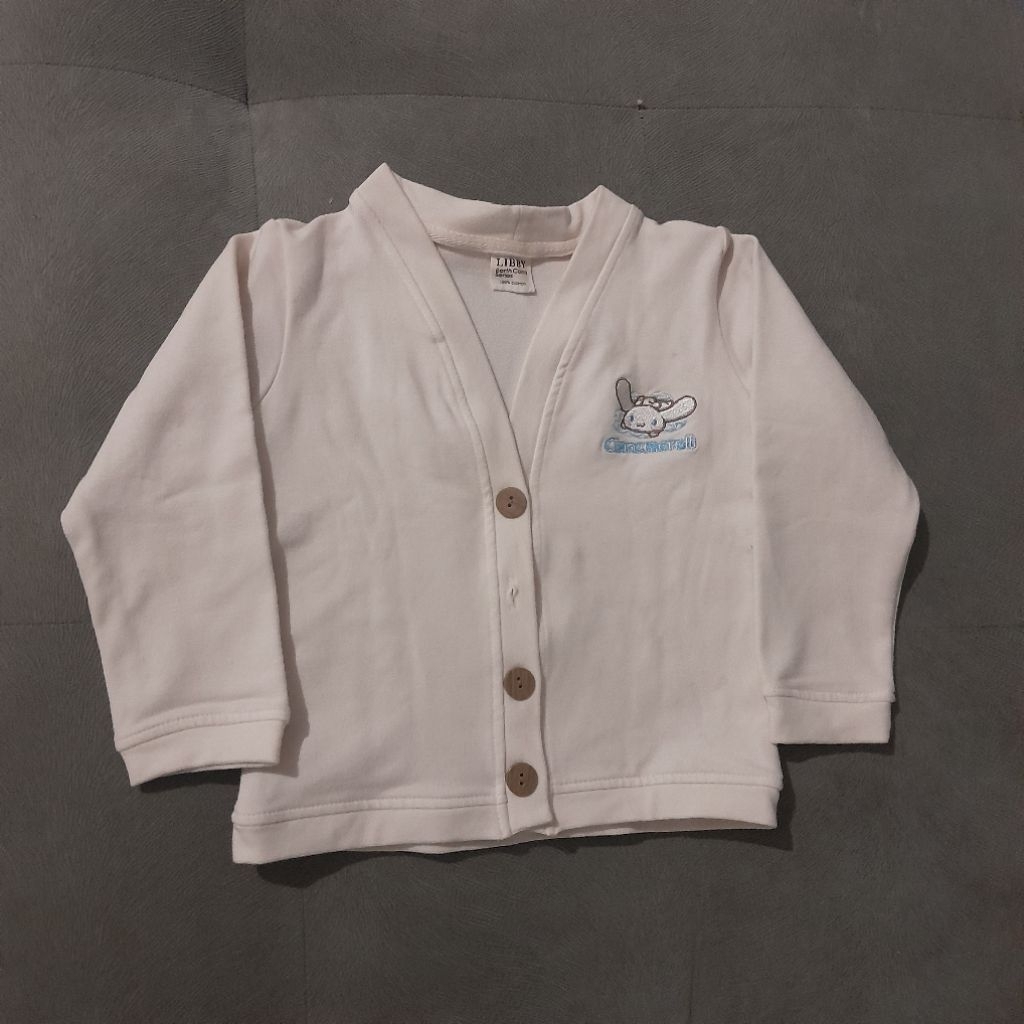 cardigan anak brand LIBBY SANRIO 3-4 tahun