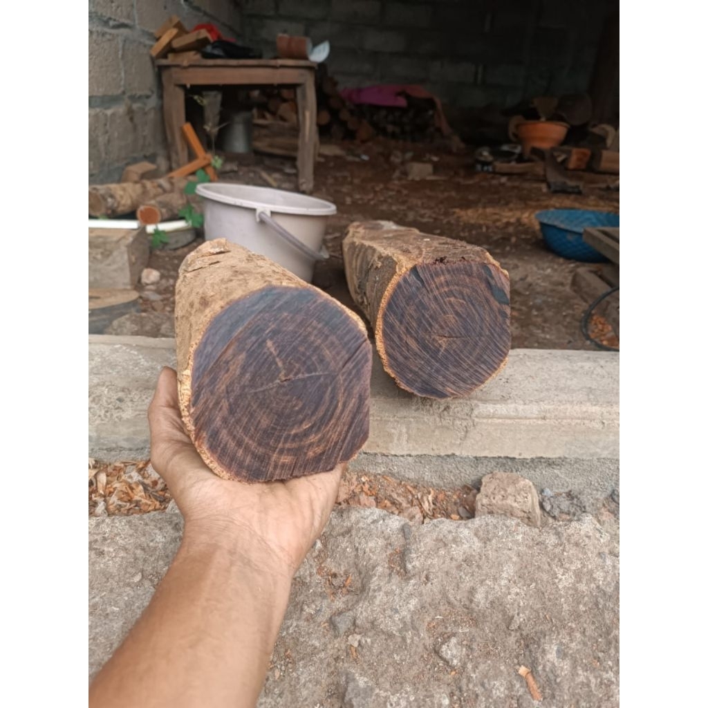 bahan kayu galih asem original 1 kilogram
