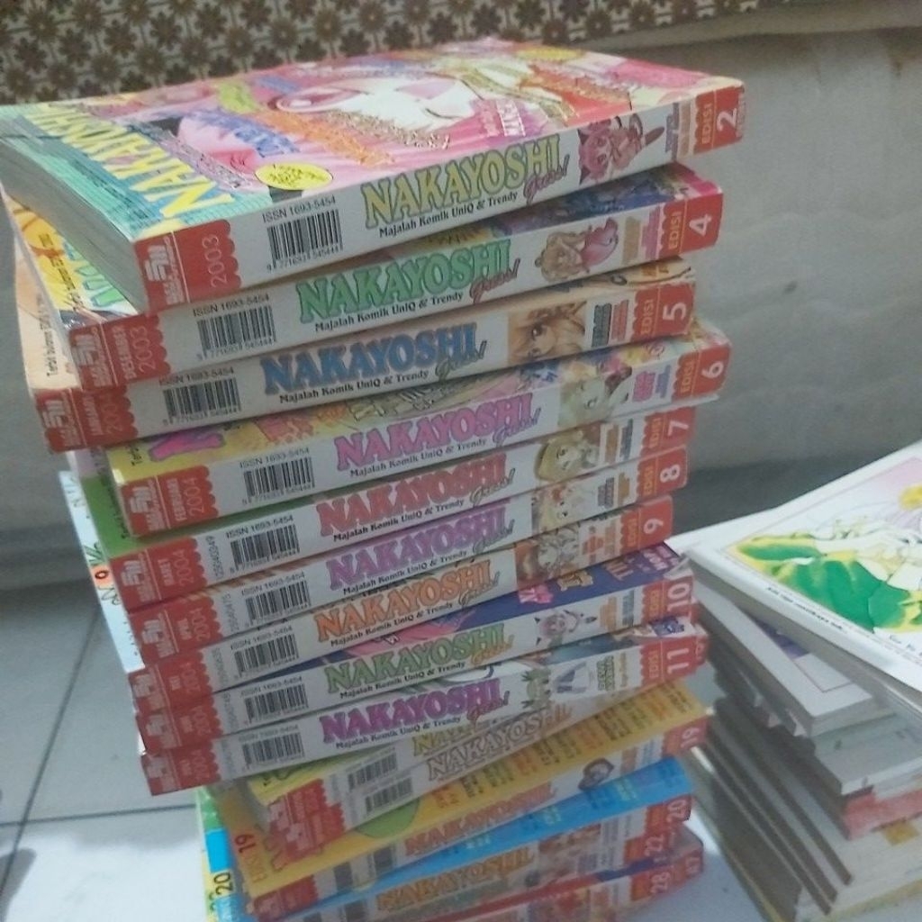Komik Nakayoshi-komik bekas-komik  Second