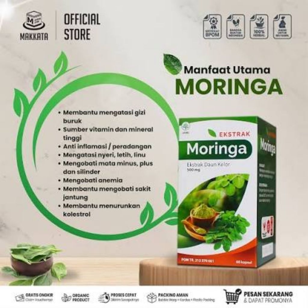 moringa daun kelor extra moringa