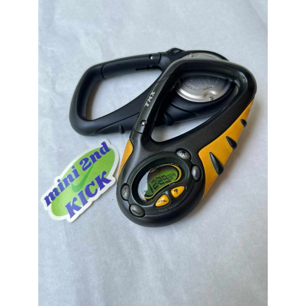 Vintage TMX TIMEX CARABINER GRIP CLIP TOMB RAIDER watch, jam timex vintage, timex vtg, not n*ke tria