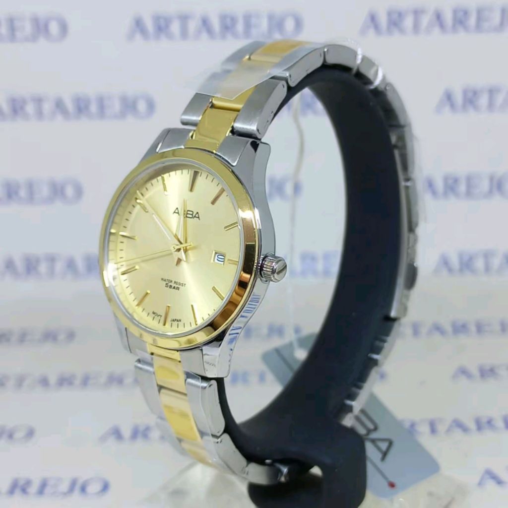 JAM TANGAN WANITA ALBA AH7Y02X1 SILVER GOLD ORIGINAL AH7Y02