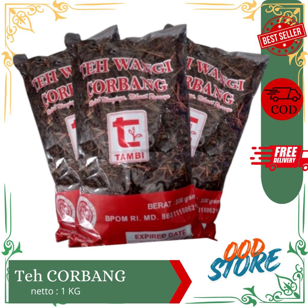 TEH TAMBI WONOSOBO - teh wangi corbang - teh tambi 1 KG