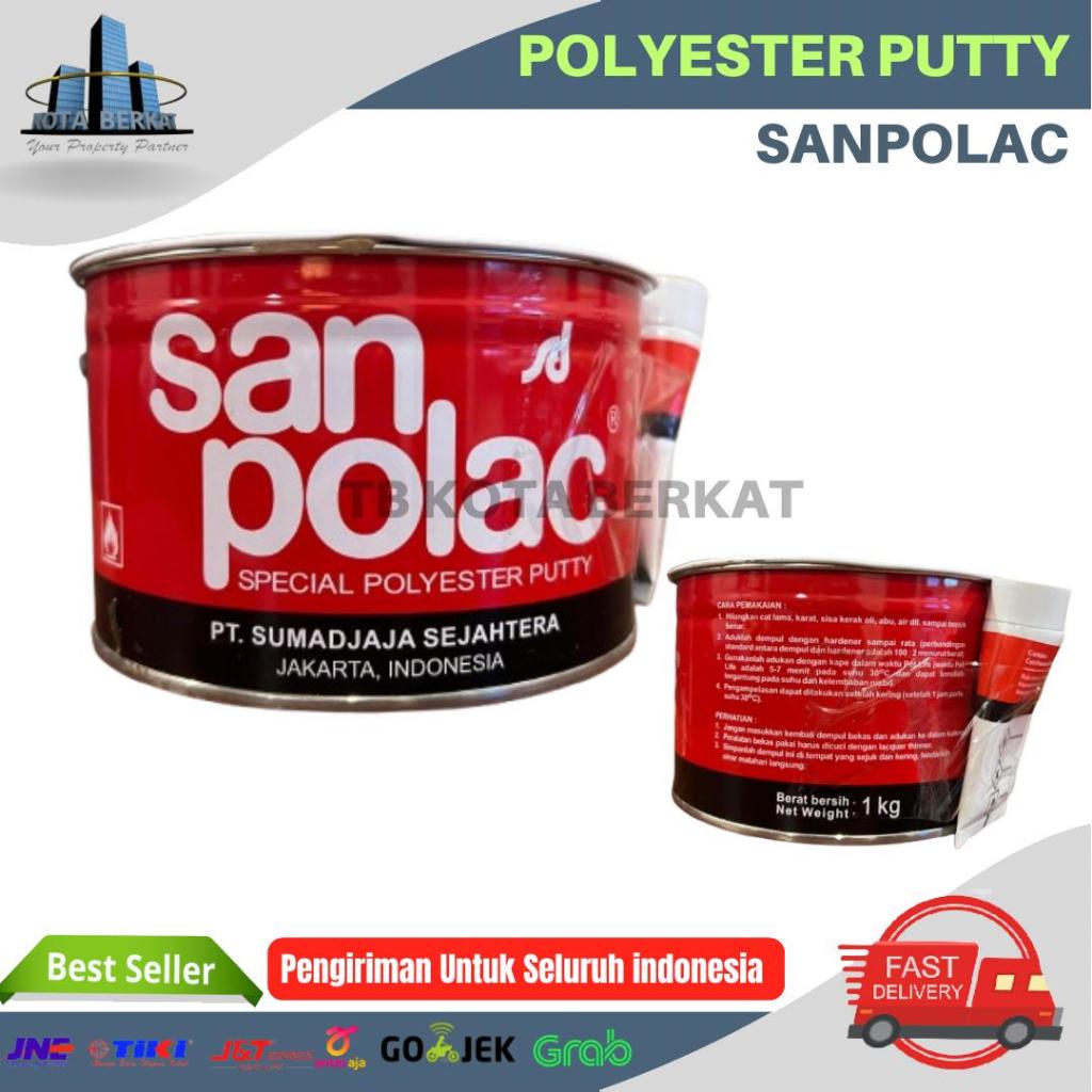 POLYESTER PUTTY / SANPOLAC / DEMPUL SANPOLAC