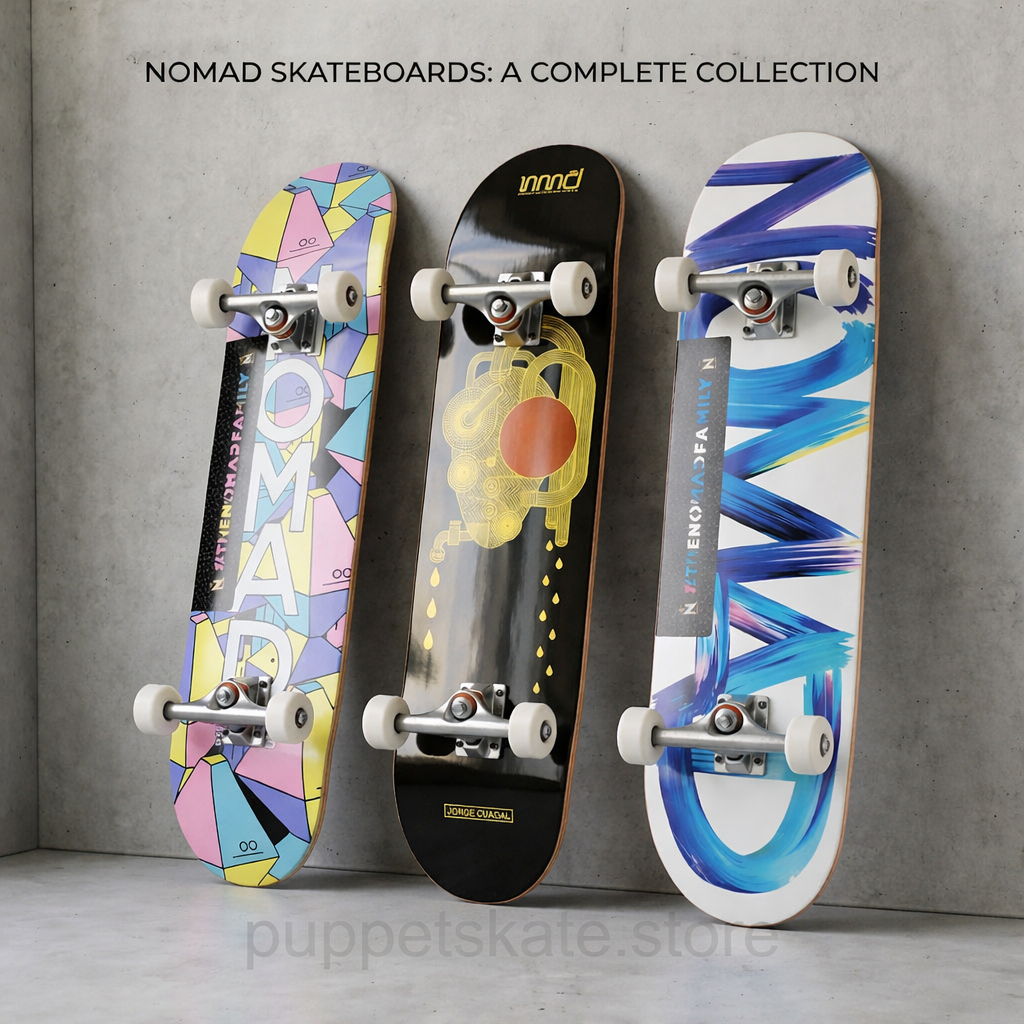 Nomad BD droshky Skateboard fullset beginners pemula lengkap
