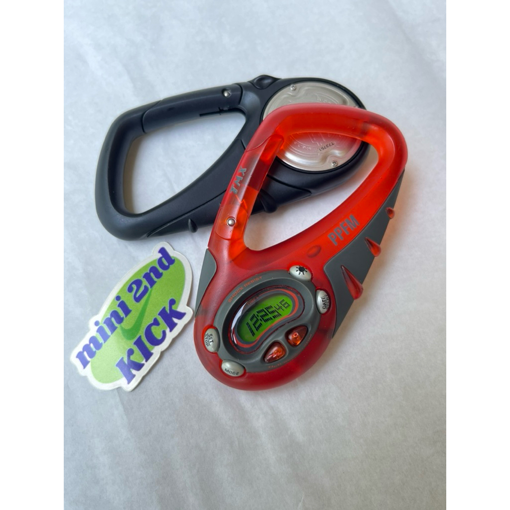Vintage TMX TIMEX CARABINER GRIP CLIP TOMB RAIDER watch, jam timex vintage, timex vtg, not n*ke tria