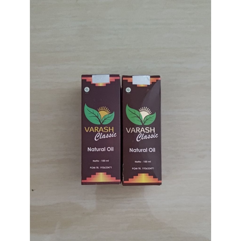 MINYAK BALUR VARASH CLASSIC NATURAL OIL 100ML