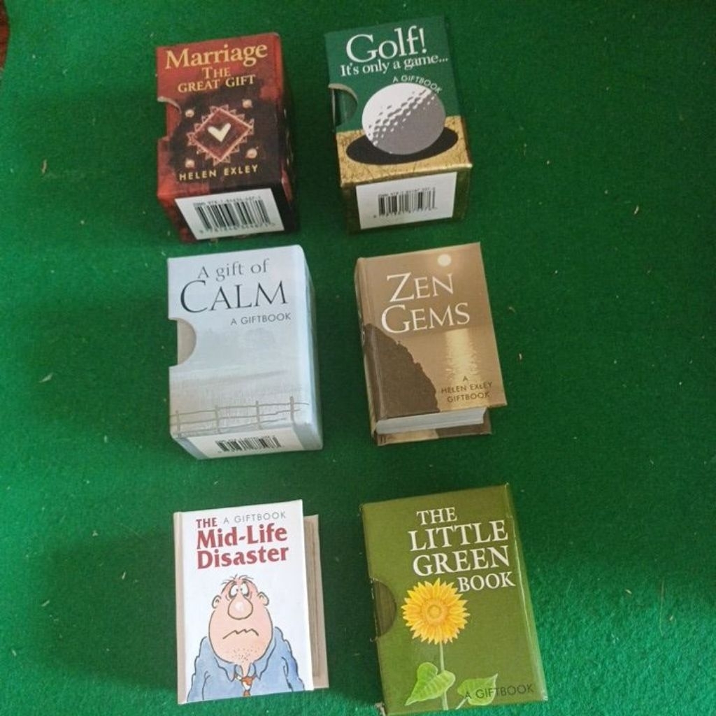 Helen Exley gift books hardcover.