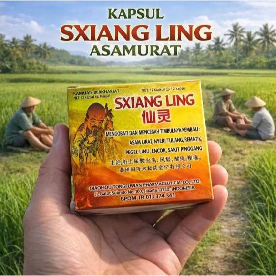 COD-Kapsul Xianling 12 Sachet Mengurangi Sakit Rhematik