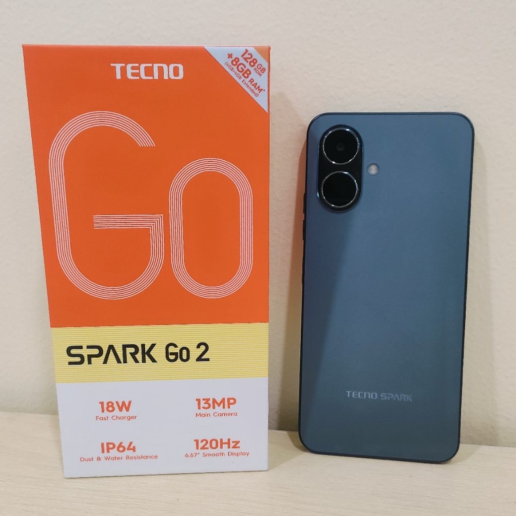 Handphone Tecno Spark Go 2 Ram 4 128 GB