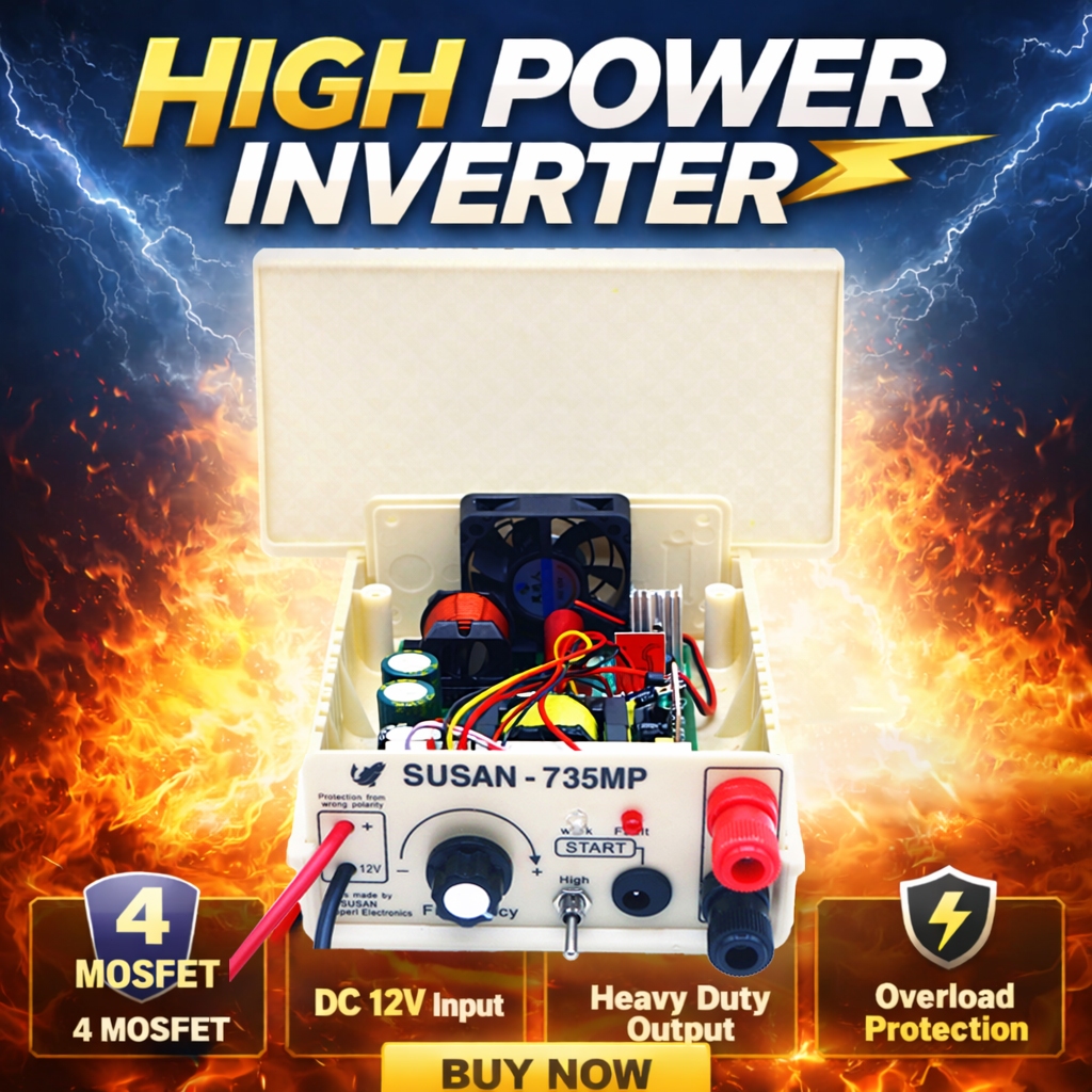 Pdc susan 735Mp Inverter Ultrasonik dengan Tegangan 12V Bisa cod