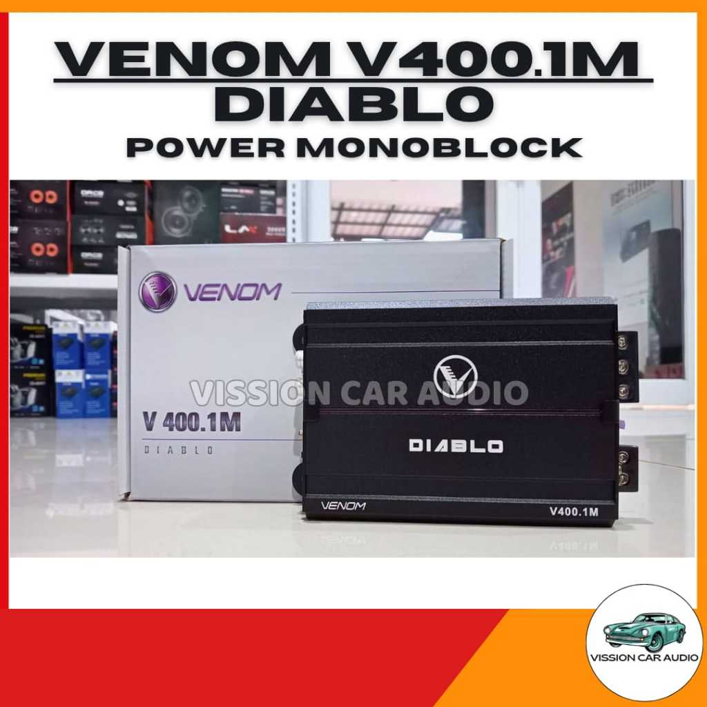 VENOM POWER MONOBLOK V400.1M VENOM DIABLO