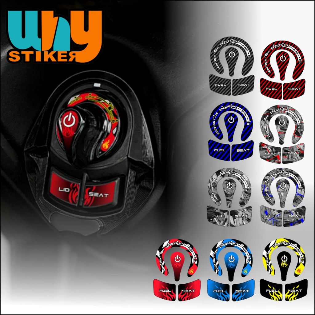 New Disain Emblem Timbul kunci nmax new keylles EMBLEM KONTAK YAMAHA NMAX NEO S