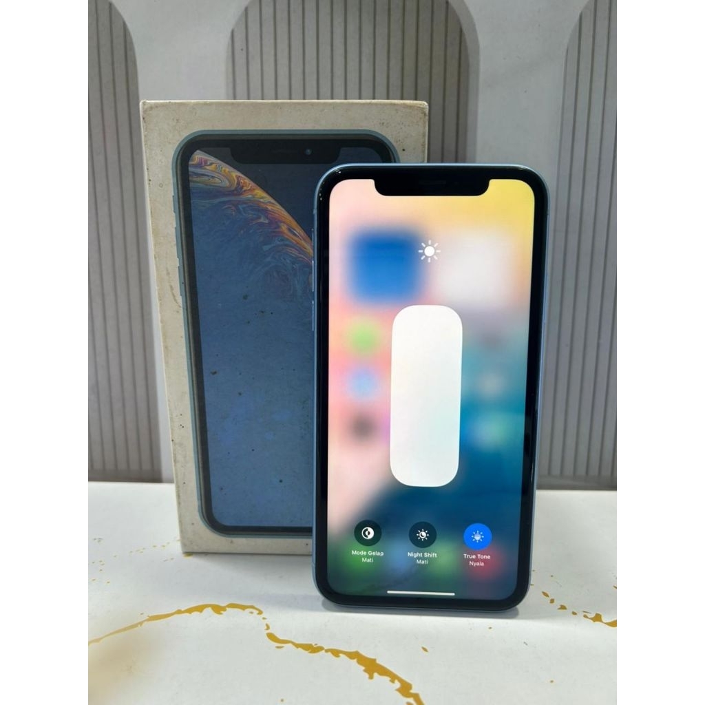 iPhone XR 128 inter Bh 77%orian Fullset mulus truetone on Fc on no minus siap pakai @