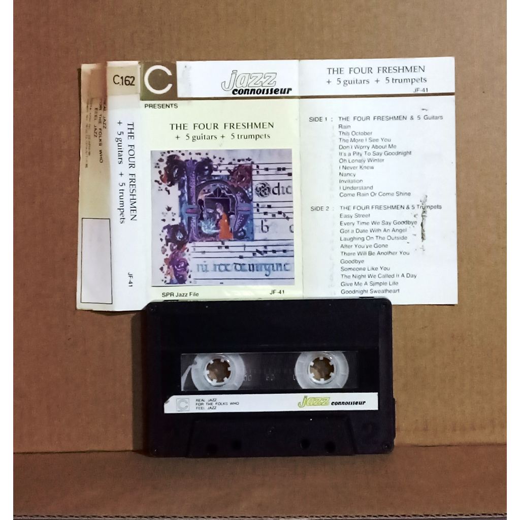 THE FOUR FRESHMEN + 5 GUITARS + 5 TRUMPETS - Kaset