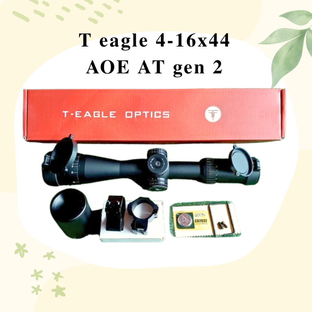 TELESKOP T eagle 4-16x44 AOE AT GEN 2 - Teleckop T-Eagle 4-16X44 AOE AT Gen II Terbaru
