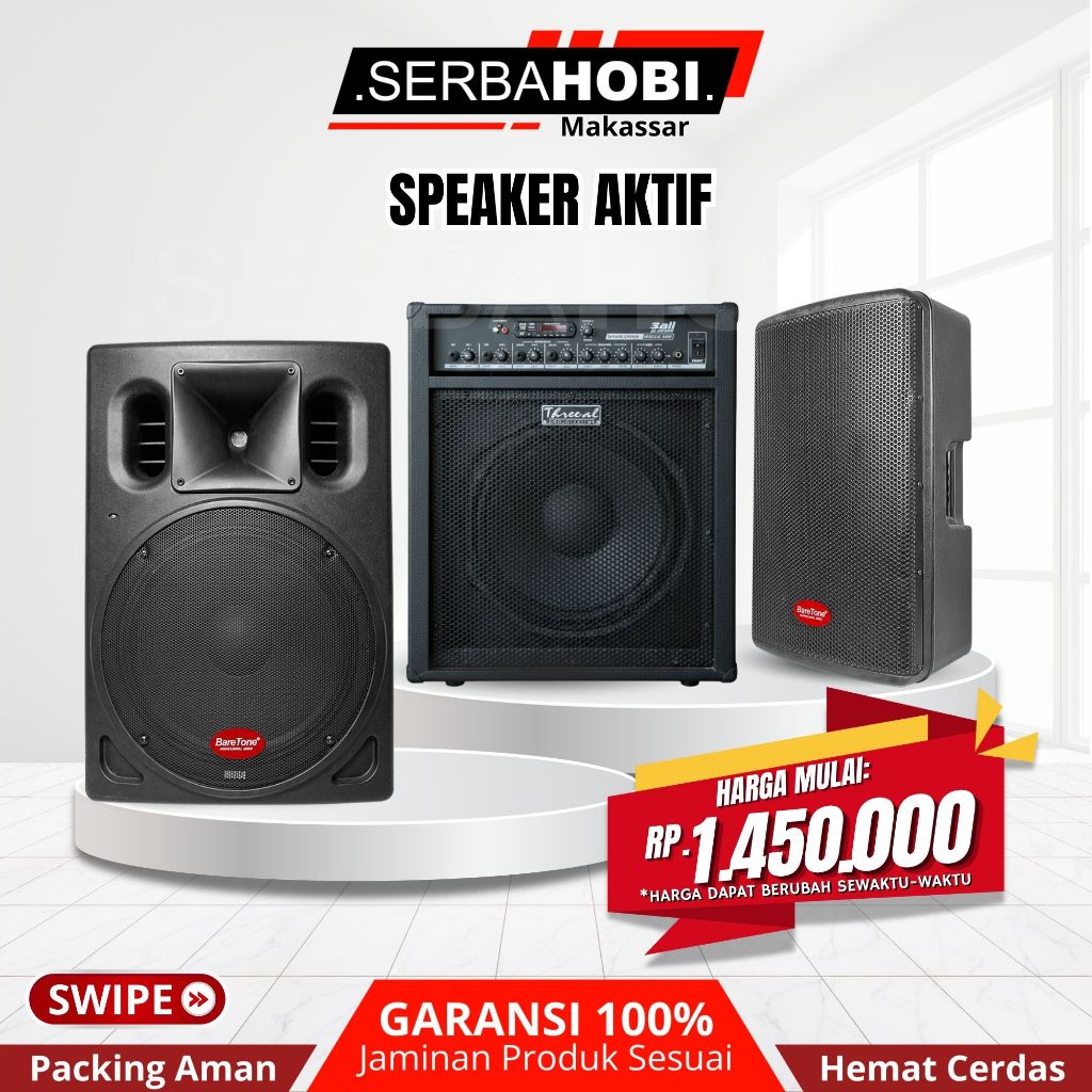 SPEAKER AKTIF / SOUND SYSTEM / SPEAKER MULTIMEDIA / SPEAKER BARETONE