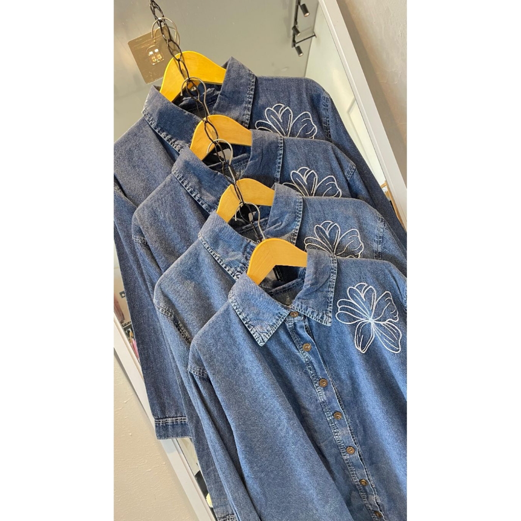 kemeja Levis wanita bahan premium