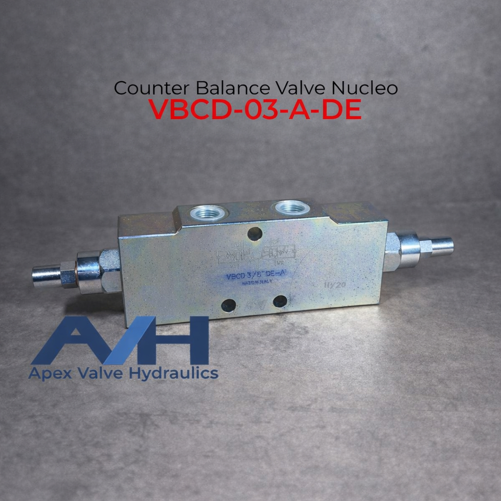 Counter Balance Valve Double Nucleo VBCD 03 DE 3/8"