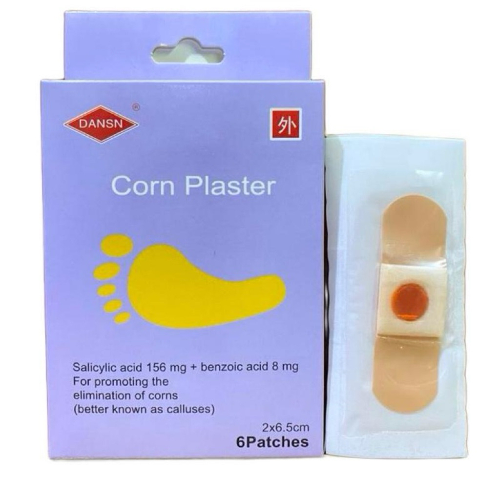 Plester Mata ikan Kapalan ( Corn Patch ) - Plester Kutil / Mata Ikan isi 6 Tubuh