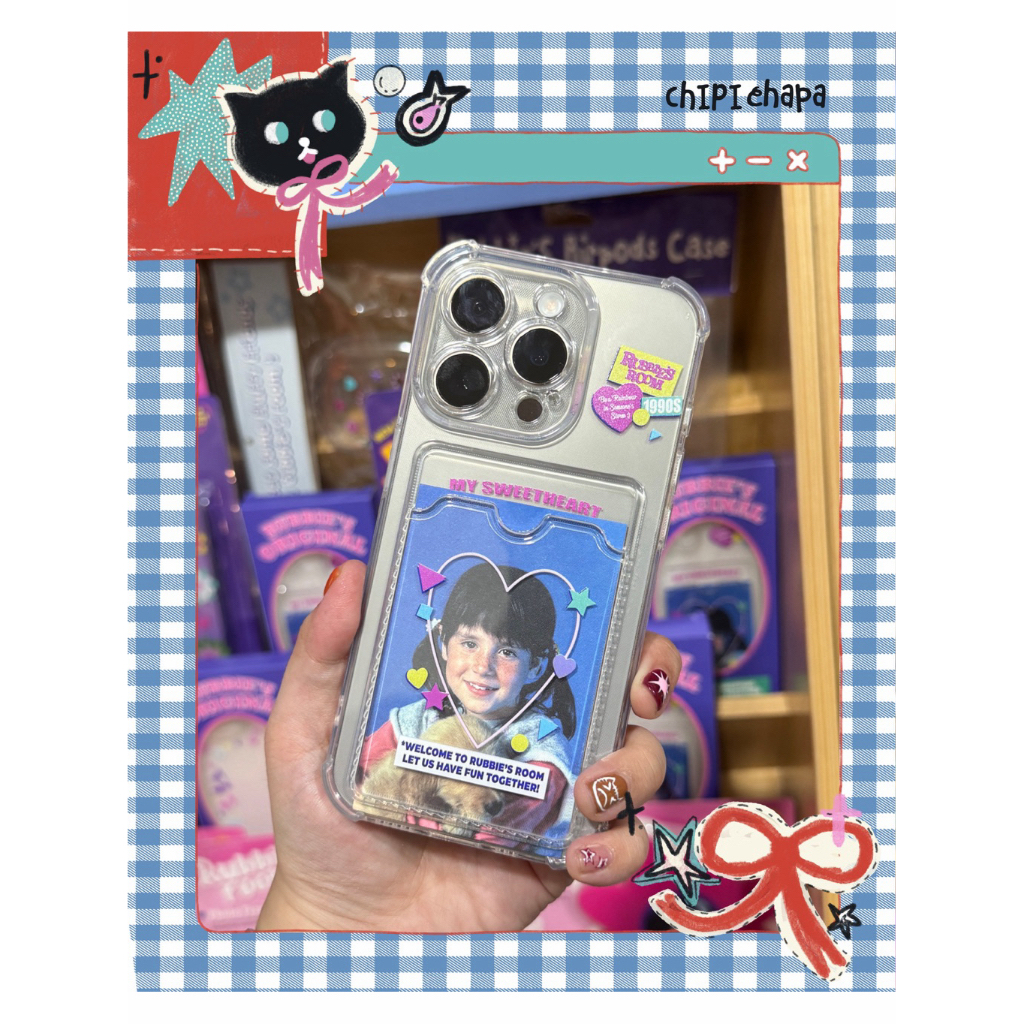 CHIPI CHAPA Rubbies Room “My Sweetheart” iPhone Case – Custom Photo Insert Aesthetic Cover