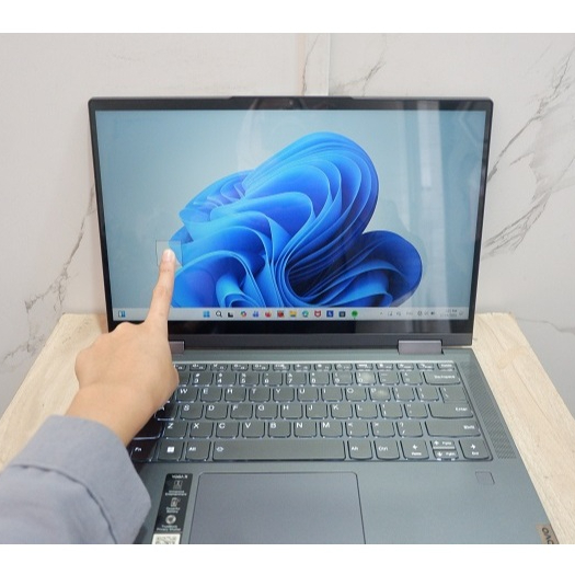Laptop LENOVO YOGA 7i 14ITL5 Touchscreen Intel Core i7-1165G7 Ram 16Gb Ssd 1Tb Windows 11 Siap Pakai